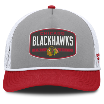 Chicago Blackhawks kapa za bejzbol Course Adjustable Foam Front A-Frame Meshaback