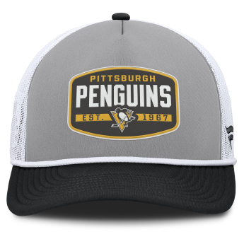 Pittsburgh Penguins kapa za bejzbol Course Adjustable Foam Front A-Frame Meshaback