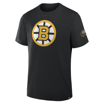Boston Bruins muška majica Hat Trick black