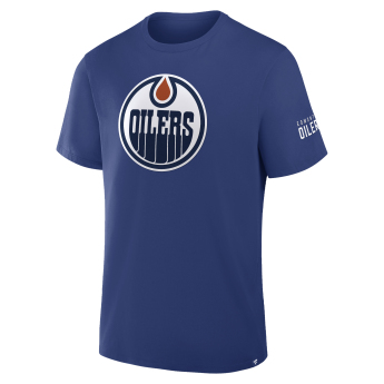 Edmonton Oilers muška majica Hat Trick blue