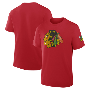 Chicago Blackhawks muška majica Hat Trick red