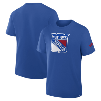 New York Rangers muška majica Hat Trick blue