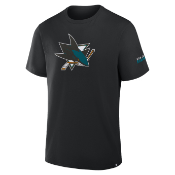 San Jose Sharks muška majica Hat Trick black