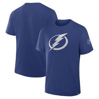 Tampa Bay Lightning muška majica Hat Trick blue