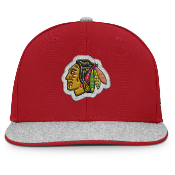 Chicago Blackhawks šilterica ravnog oboda Loden Structured Adjustable Flat Brim