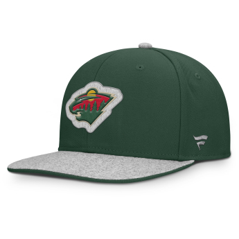 Minnesota Wild šilterica ravnog oboda Loden Structured Adjustable Flat Brim