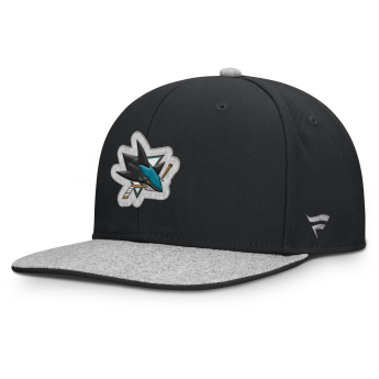 San Jose Sharks šilterica ravnog oboda Loden Structured Adjustable Flat Brim