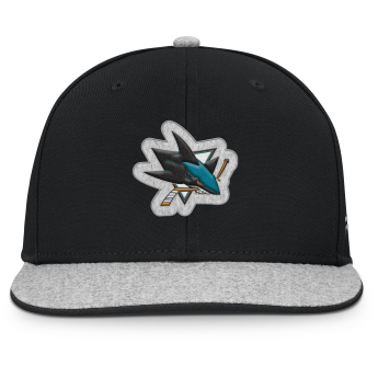 San Jose Sharks šilterica ravnog oboda Loden Structured Adjustable Flat Brim