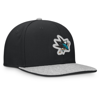 San Jose Sharks šilterica ravnog oboda Loden Structured Adjustable Flat Brim