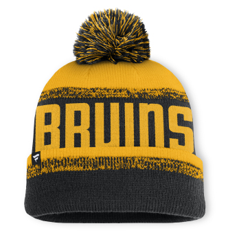 Boston Bruins zimske kape Thrive Cuffed Pom