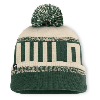 Minnesota Wild zimske kape Thrive Cuffed Pom