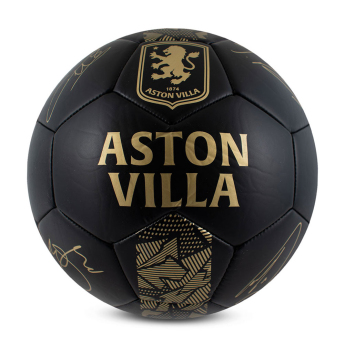 Aston Villa nogometna mini lopta Sig Gold Phantom - size 1