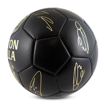 Aston Villa nogometna mini lopta Sig Gold Phantom - size 1