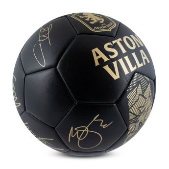 Aston Villa nogometna mini lopta Sig Gold Phantom - size 1