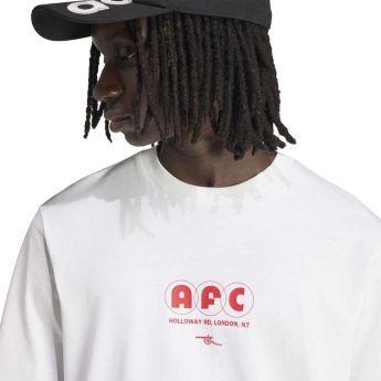 FC Arsenal muška majica Seasonal Graphic white