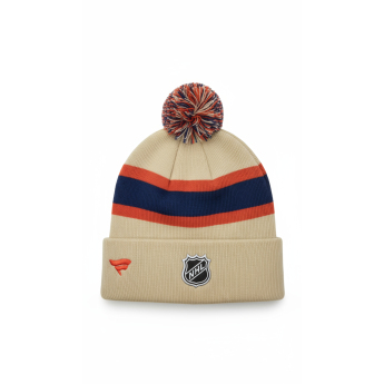 Edmonton Oilers dječja zimska kapa Cuffed Beanie With Pom