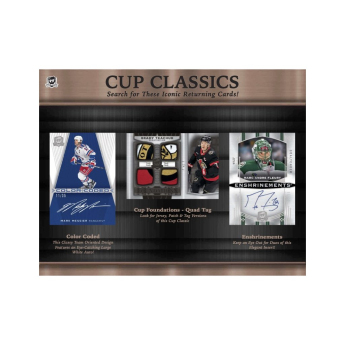 NHL boxovi NHL hokejske karte 2024-25 Upper Deck The CUP Hobby Box
