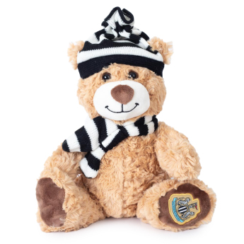 Newcastle United plišana igračka Hat & Scarf Bear