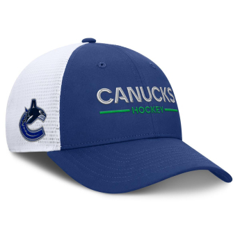 Vancouver Canucks kapa za bejzbol Authentic Pro A/Cap Structured Adj. Meshback