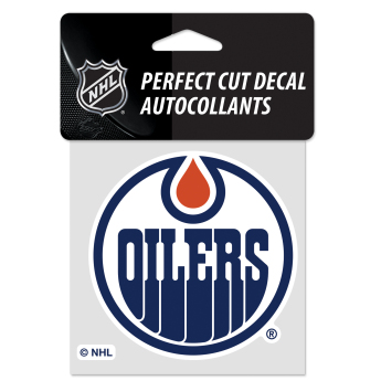 Edmonton Oilers naljepnica Perfect Cut Color Decal