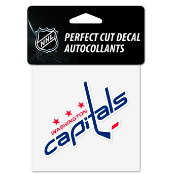 Washington Capitals naljepnica Perfect Cut Color Decal