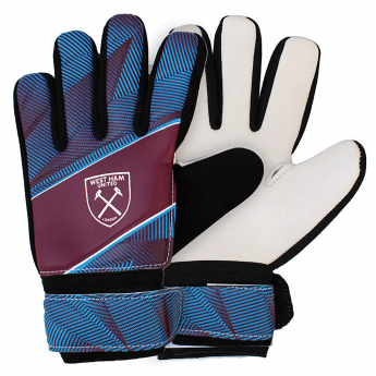 West Ham United vratarske rukavice Fuse Goalkeeper Gloves Kids 67-73mm palm width