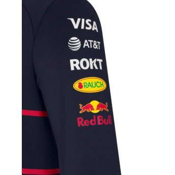 Red Bull Racing muška majica 1/4 Zip official Teamline Replica navy F1 Team 2025