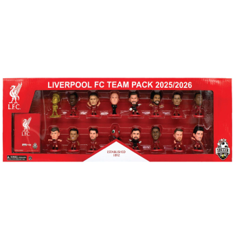 FC Liverpool figurica SoccerStarz Season 25-26 Player Team Pack limited edition only 1500 pieces