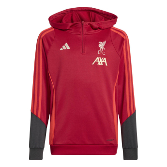 FC Liverpool dječja majica s kapuljačom Track red