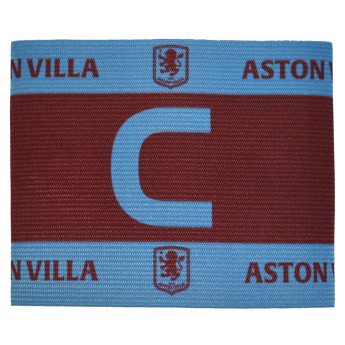 Aston Villa kapetanska traka crest in team colours
