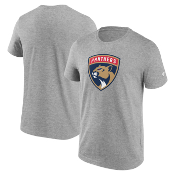 Florida Panthers muška majica Primary Logo Graphic Sport Gray Heather