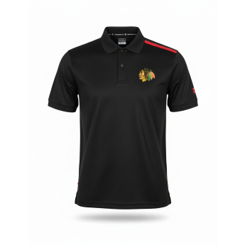 Chicago Blackhawks muška polo majica Authentic Rinkside Performance black