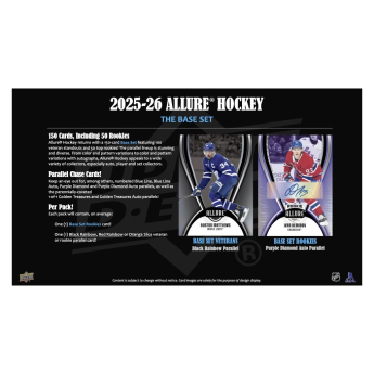 NHL boxovi NHL hokejske karte 2025-26 Upper Deck Allure Hobby Box