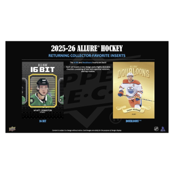 NHL boxovi NHL hokejske karte 2025-26 Upper Deck Allure Hobby Box