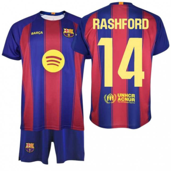 FC Barcelona dječji set replica 25/26 Home Rashford