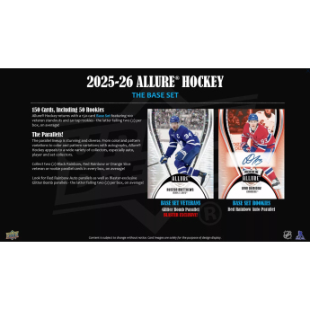 NHL boxovi NHL hokejske karte 2025-26 Upper Deck Allure Blaster Box