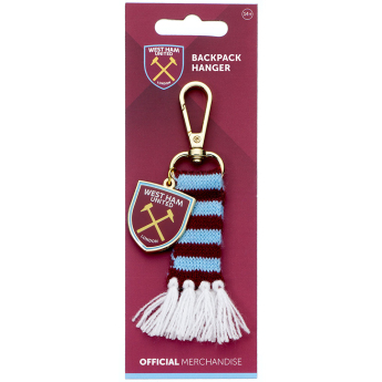 West Ham United privjesak za torbu Bar Scarf Bag Charm