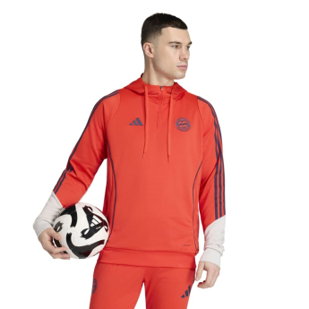 Bayern München muška majica s kapuljačom Track red