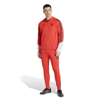Bayern München muška majica s kapuljačom Track red