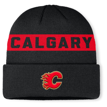 Calgary Flames zimske kape Authentic Pro A/Cap Cuffed inscription