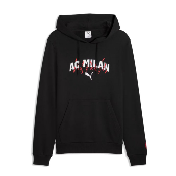 AC Milan muška majica s kapuljačom Culture black