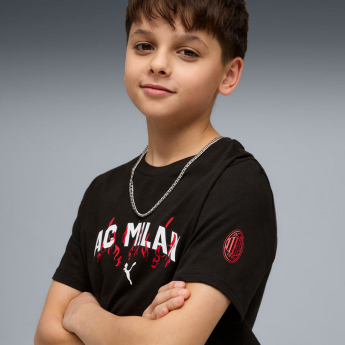 AC Milan dječja majica Culture black