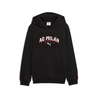 AC Milan dječja majica s kapuljačom Culture black