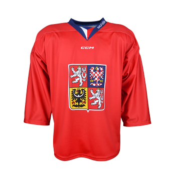 Hokejaške reprezentacije hokejaški dres Czech republic David Pastrňák 2024/2025 CCM Fandres replica red