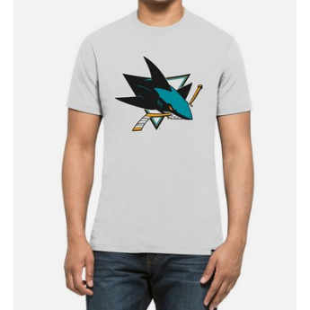 San Jose Sharks muška majica 47 splitter white