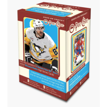 NHL boxovi NHL hokejske karte 025-26 Upper Deck O-Pee-Chee Blaster Box