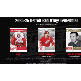 NHL boxovi NHL hokejske karte Detroit Red Wings NHL Centennial Hobby Box