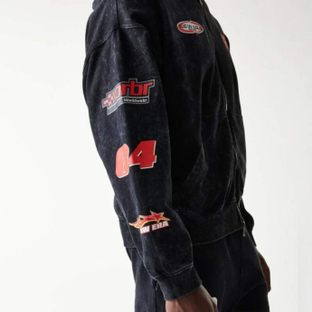 Red Bull Racing muška majica s kapuljačom Zip NE Linear black F1 Team 2026