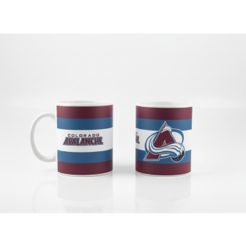 Colorado Avalanche šalica STRIPES (330ml)