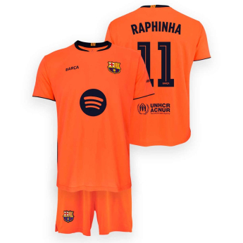 FC Barcelona dječji set replica 25/26 Third Raphinha
